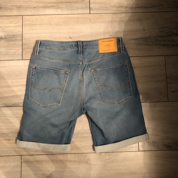 Jack and Jones Rick 002 Denim Shorts - Picture 3 of 4